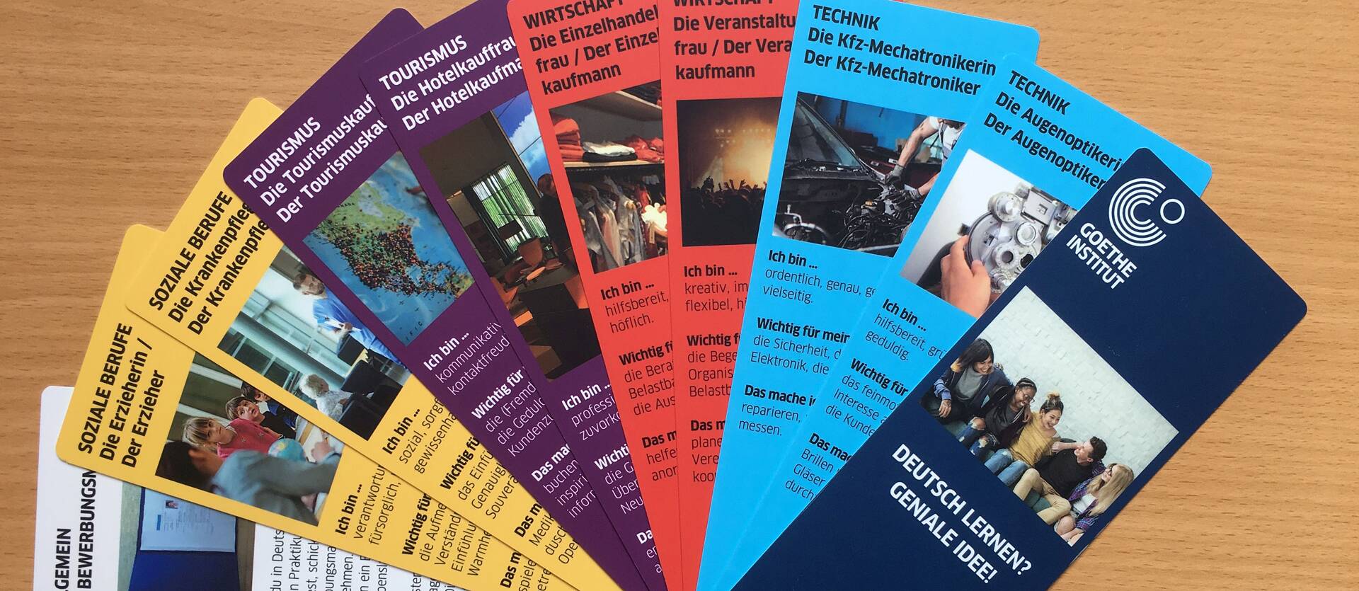 Fächer Deutsch lernen? Geniale Idee! (A2/B1) GoetheInstitut Nederland