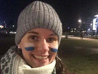 Ich beim Public Viewing