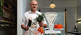 Jaap Korteweg, założyciel sklepu „Der Vegetarische Metzger“