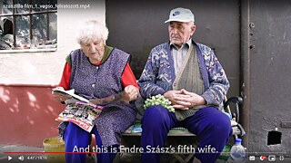 Lilla Szász: Sunday Afternoon  (2013-2019), Videoinstallation. Die Bilder wurden von der Künstlerin ausgewählt.