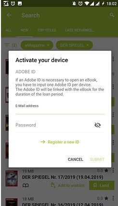 Onleihe &copy; © Onleihe Onleihe