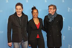De izquierda: Matthias Ehlert, Adama Ulrich, Lutz Pehnert
