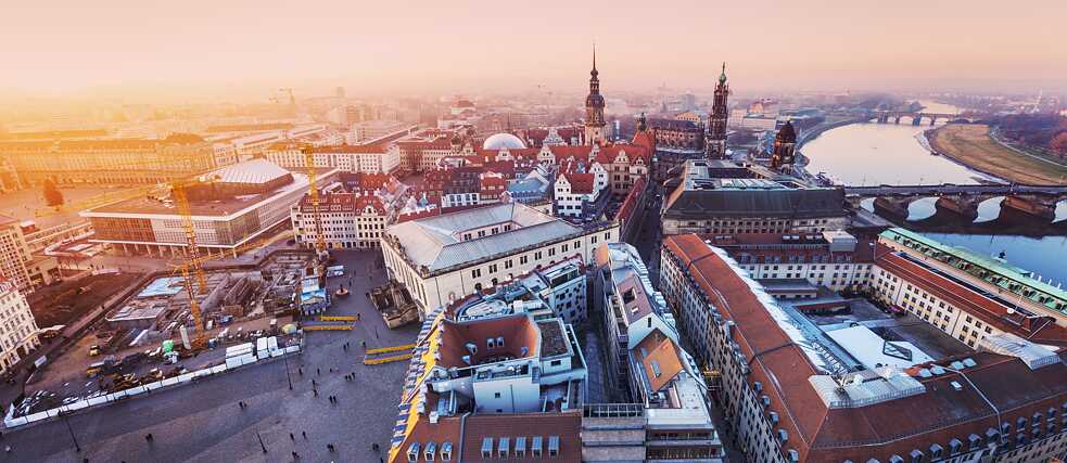 Dresden im Winter