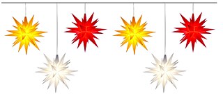 Vánoční hvězdy z Ochranova (Herrnhut)