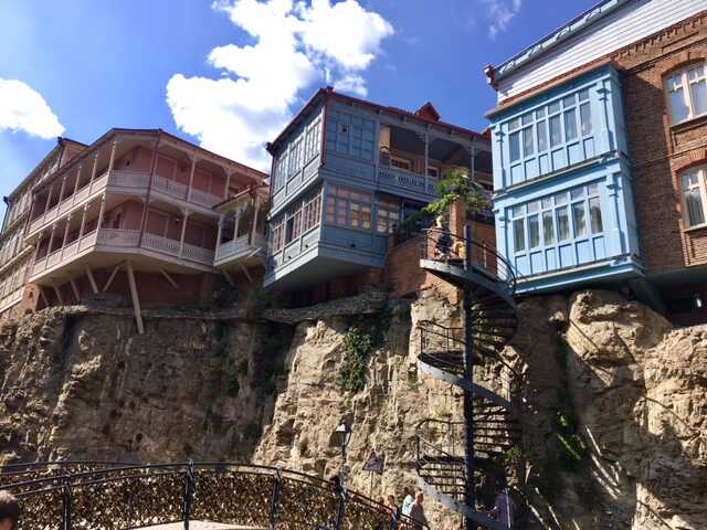 Häuser in Tbilisi