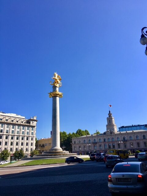 Monument in Tbilisi