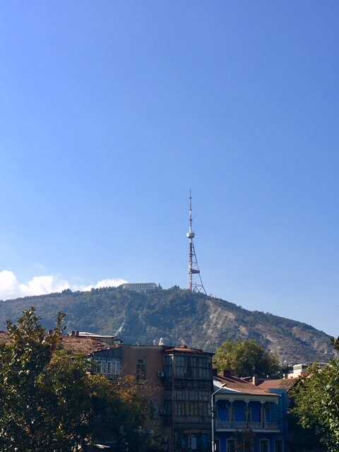 Berg mit Fernsehturm