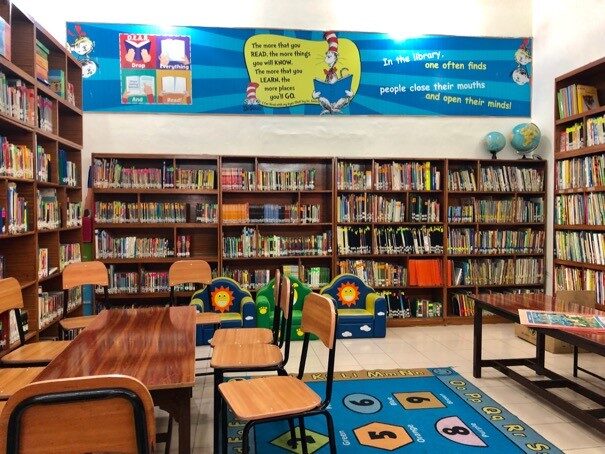 Bibliothek der Lahore Grammar School for Boys