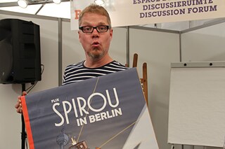 Der deutsche Comiczeichner Flix