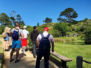 Hobbiton - There are already groups of 20+ people walking through Hobbiton ever 10-20 minutes and the company wants a license to allow twice as many visitors.