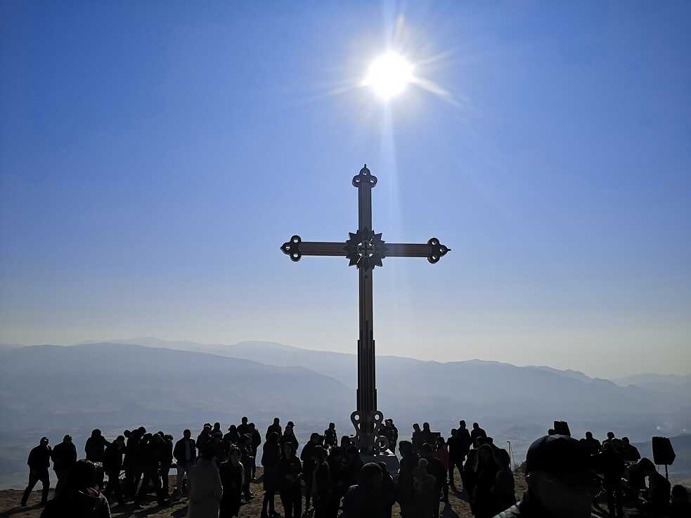 Kreuz am Gipfel