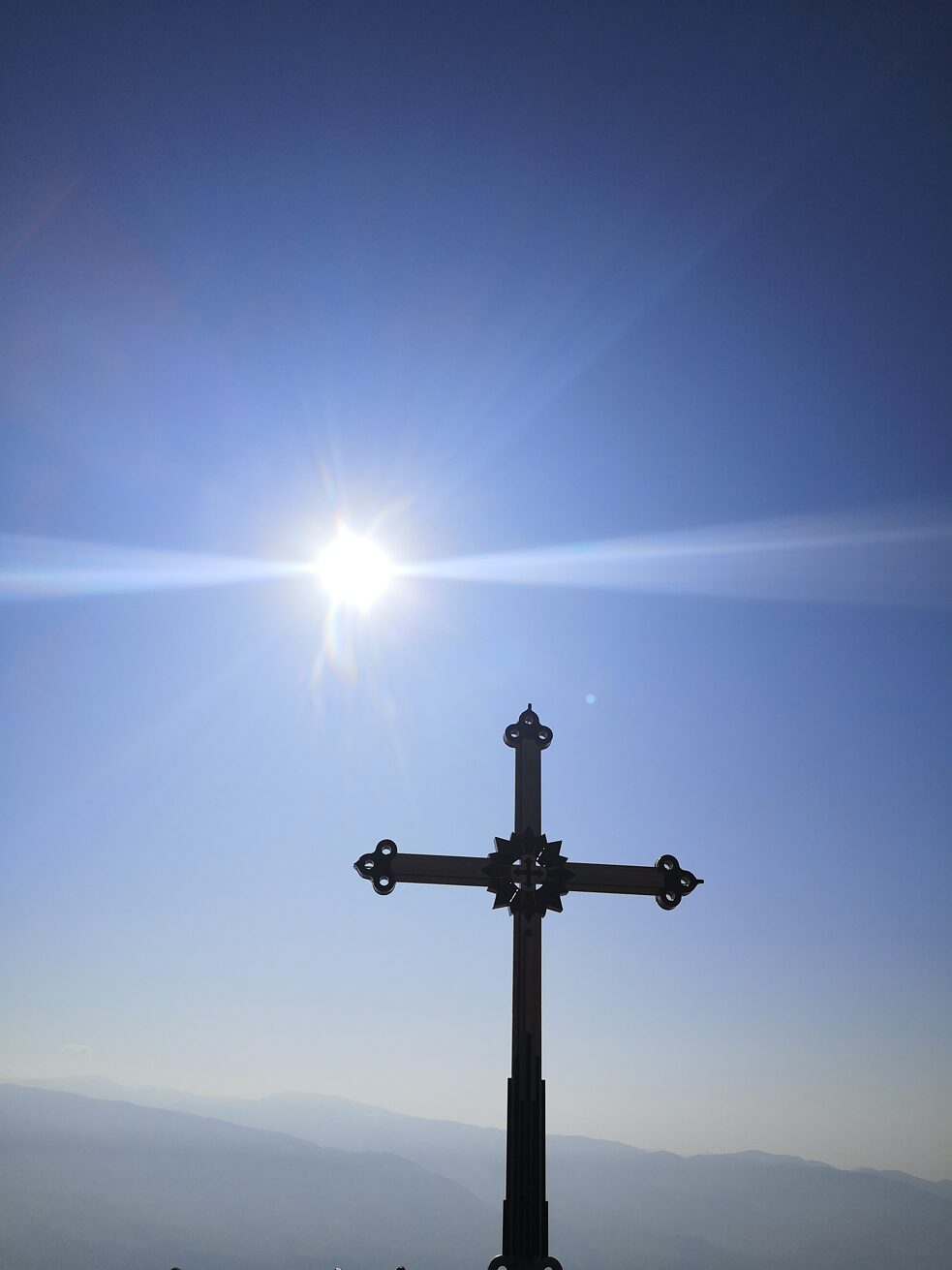 Kreuz am Gipfel