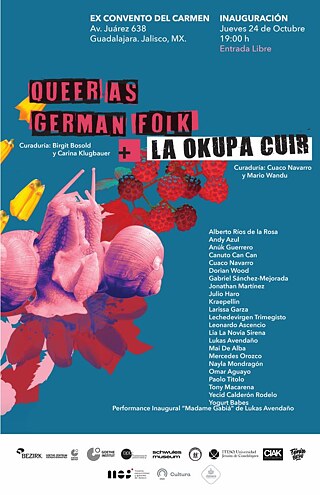 Das Ausstellungsplakat: „Ach, wenn wir alle Schnecken wären, dann wär der Sex nur halb so schwer.“