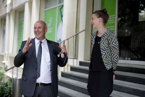 Dr Jürgen Morhard & Julia Hußlein