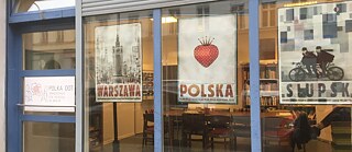Polka Dot. Szkoła języka polskiego w Berlinie. Plakaty autorstwa Ryszarda Kai
