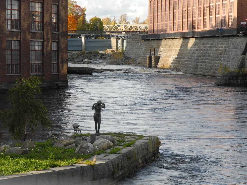 Fluss durch Tampere
