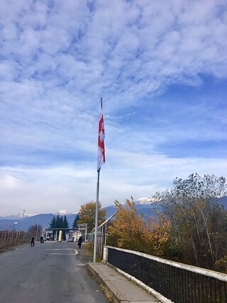 Grenze Georgien - Aserbaidschan © © Hanna Schnittger Grenze Georgien - Aserbaidschan