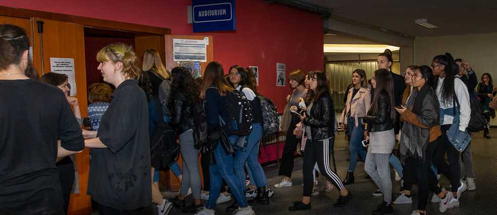 Treffpunkt Schulbühne im Auditorium 