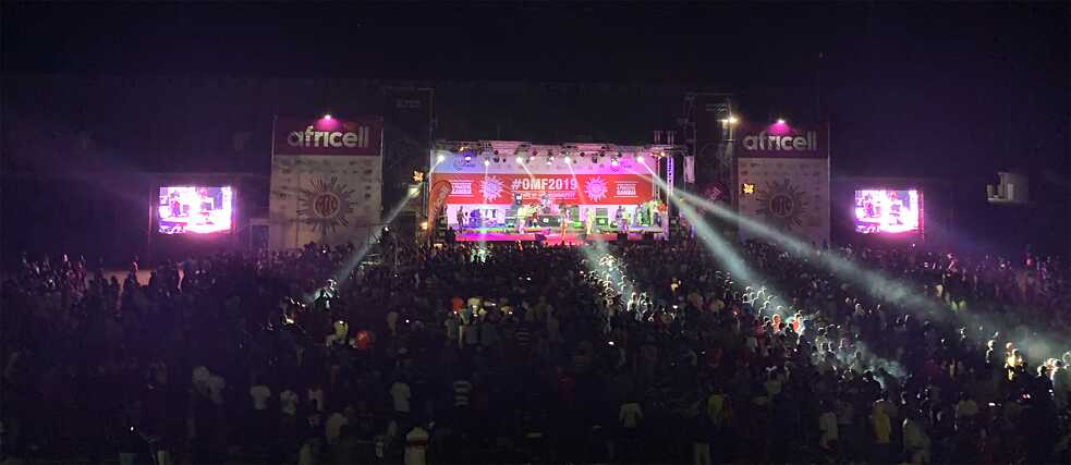 The OpenMicFest brings together around 15,000 people annually. 