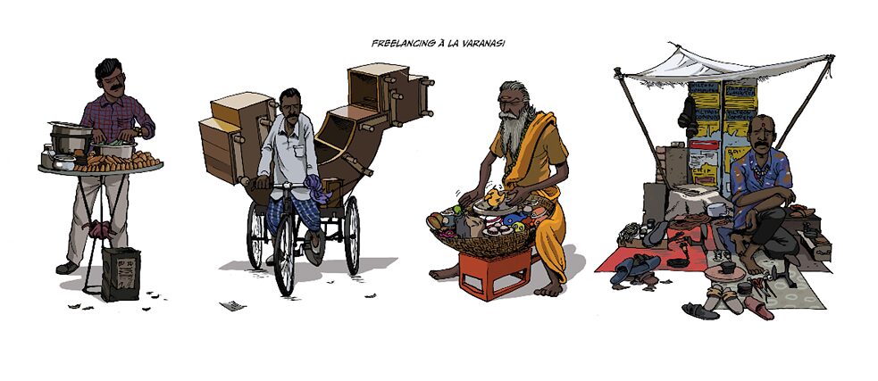 Cassirer: People in Varanassi