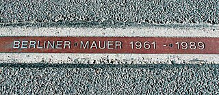 Berliner Mauer 1961-1989.
