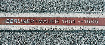 Berliner Mauer 1961-1989.
