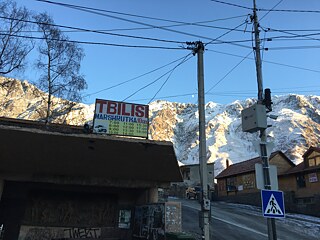 Mashrutka Richtung Tbilisi