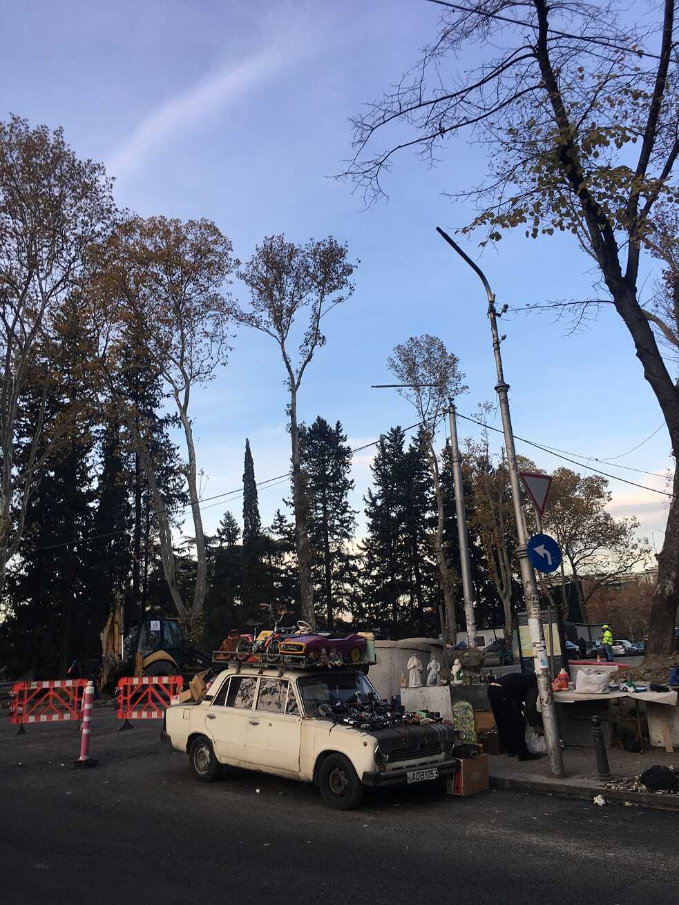 Oldtimer in Tbilisi