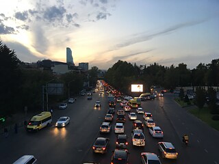 Verkehr in Tbilisi