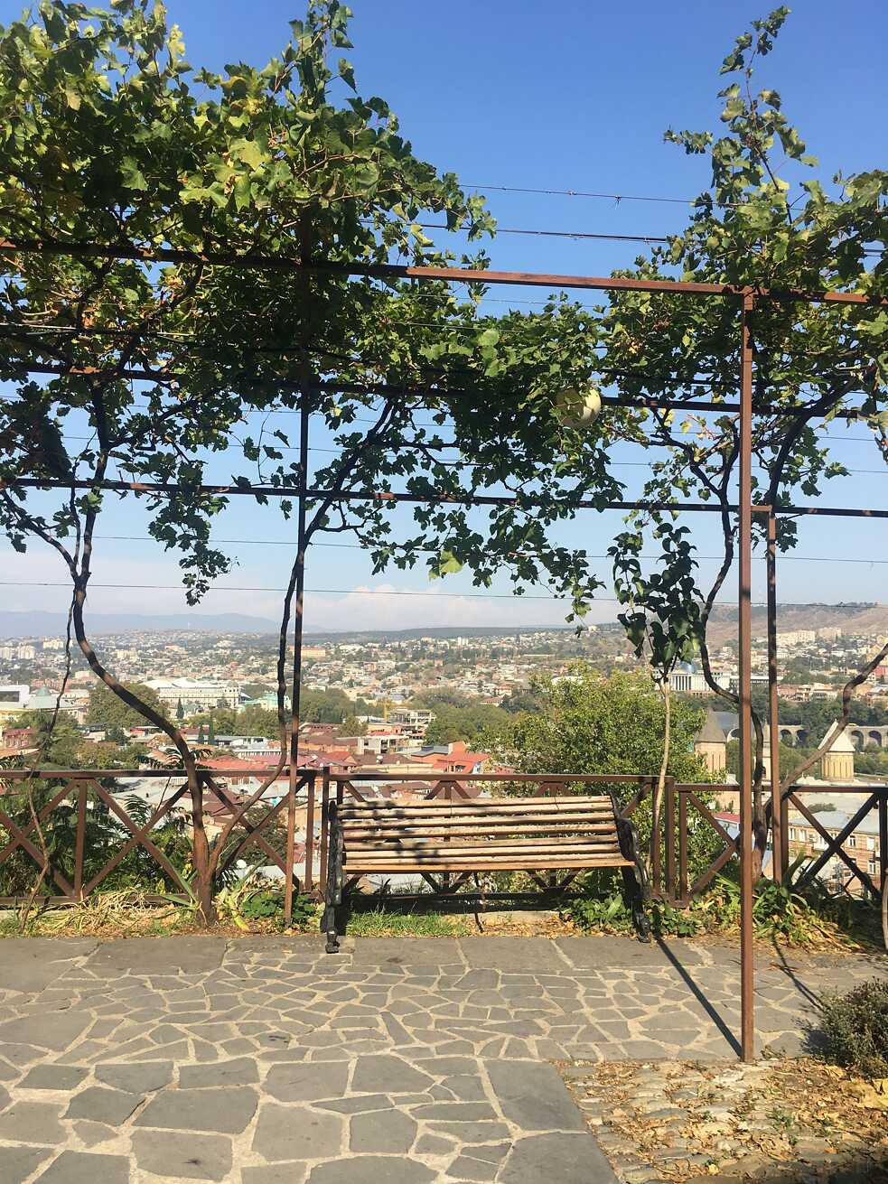 Blick auf Tbilisi