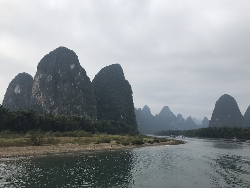 Bootsfahrt nach Yangshuo 