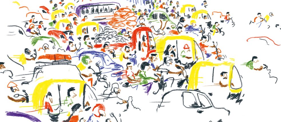 Making friends in Bangalore | Verkehr