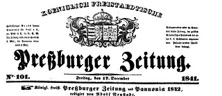 Pressburger Zeitung