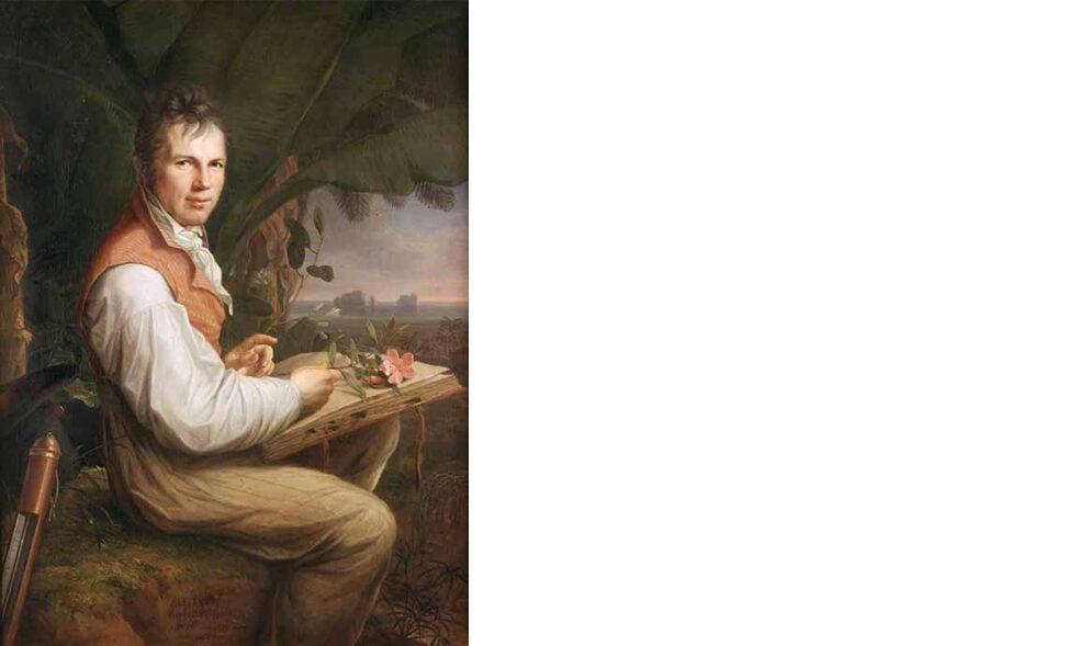 Portrait of Alexander von Humboldt by Friedrich Georg Weitsch, 1806