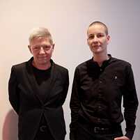 The Curators Birgit Bosold und Carina Klugbauer from the Schwules Museum Berlin