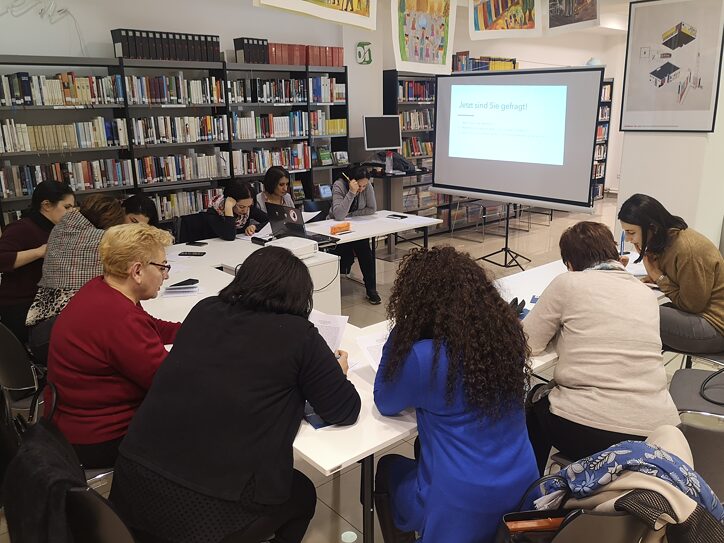 Inklusionsworkshop am Goethe-Institut Jeriwan