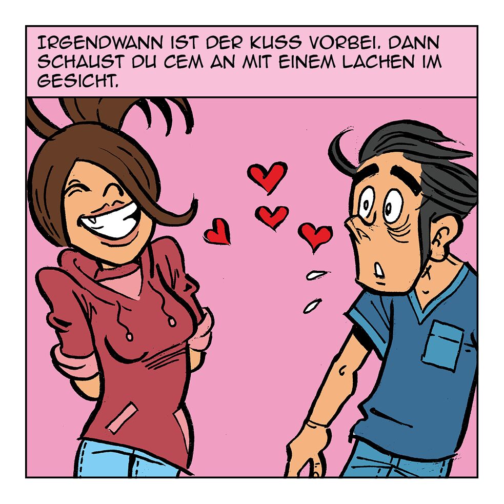 Irgendwann ist der Kuss vorbei