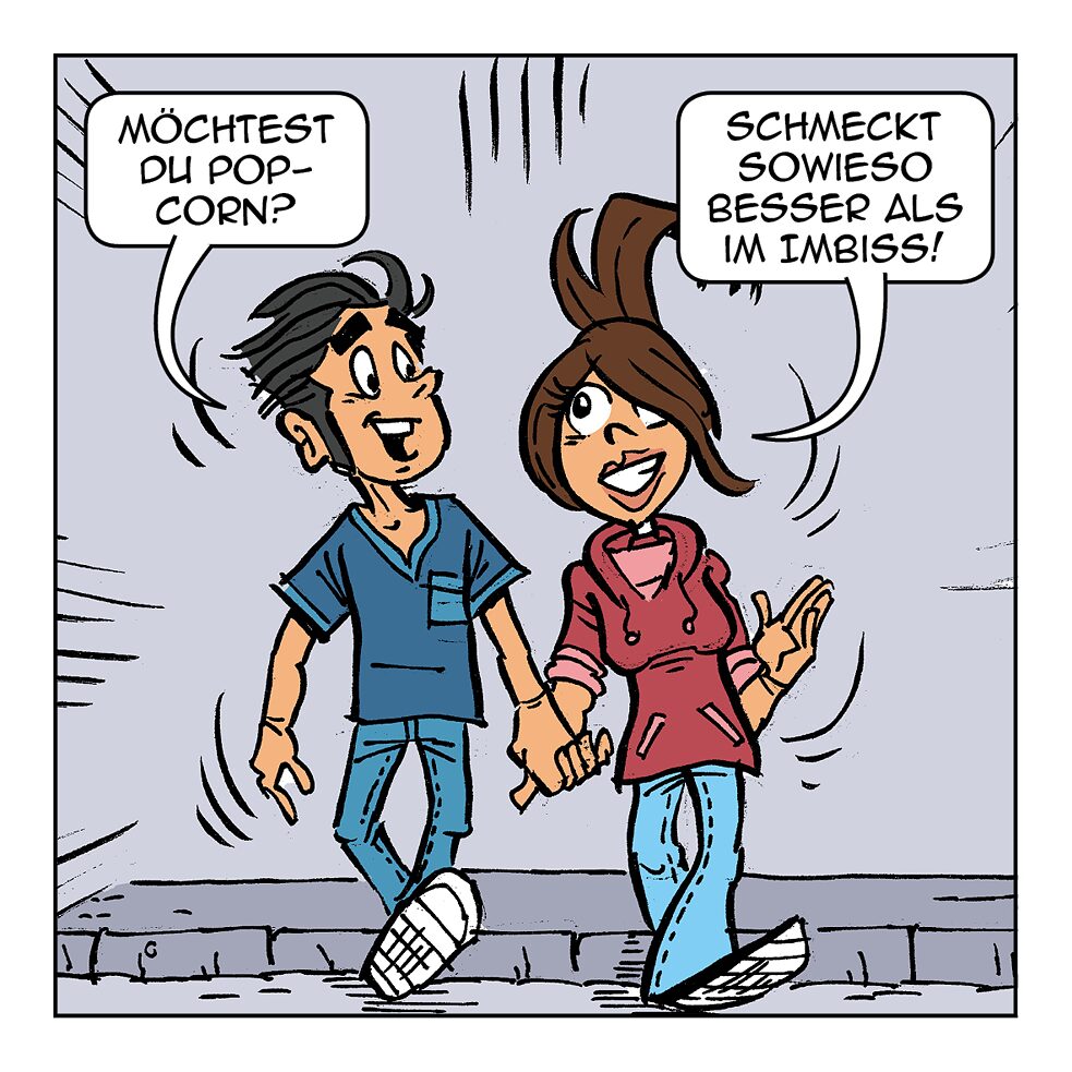 Möchtest du Popcorn