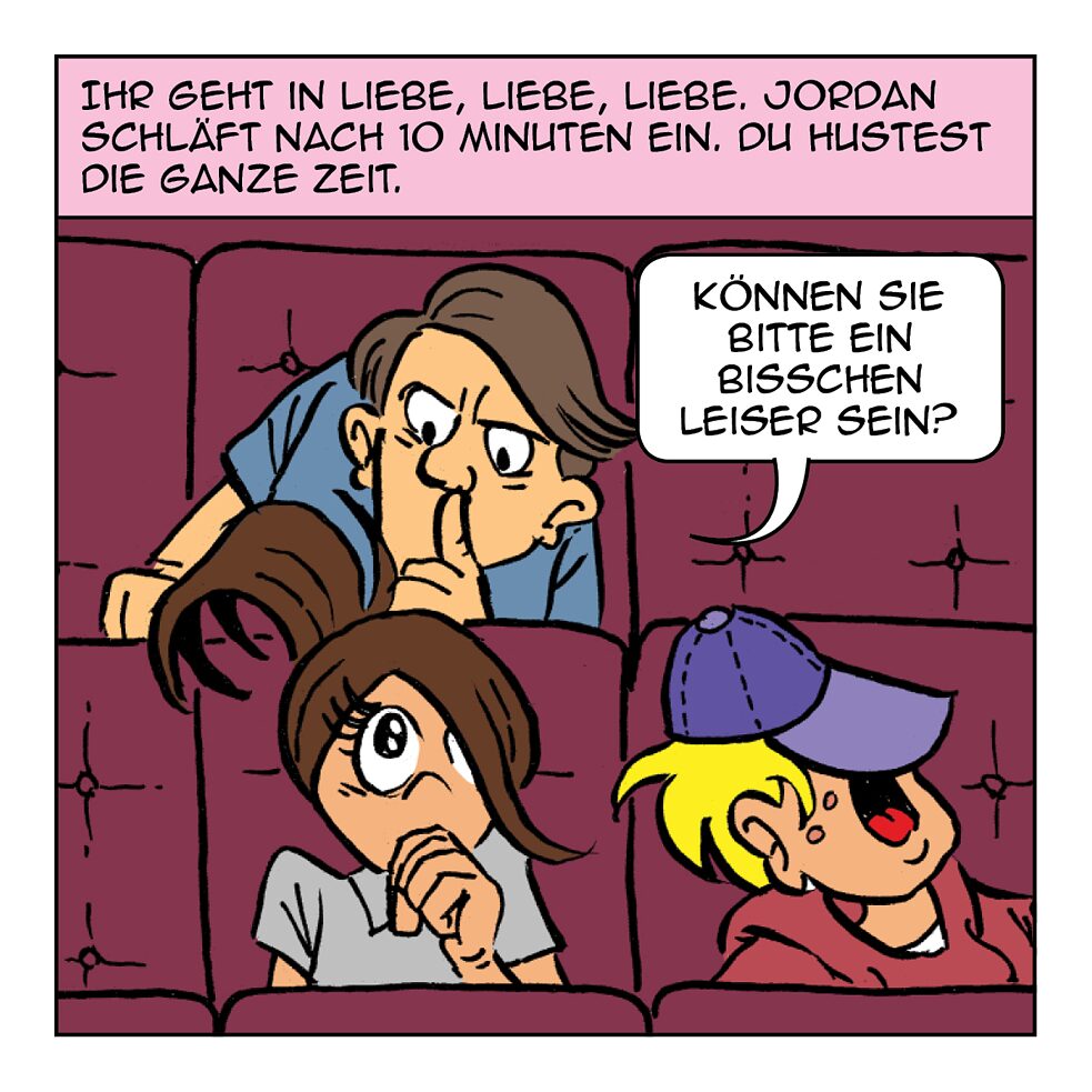 Ihr geht in Liebe, Liebe, Liebe.