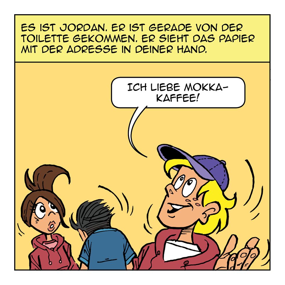 Es ist Jordan.