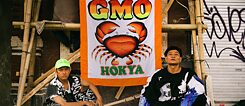 NyegeNyege GMO Spanduk