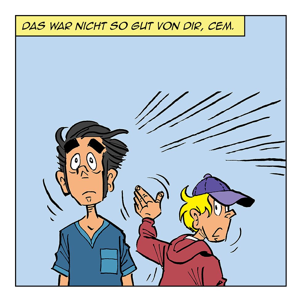 Das war so gut von dir, Cem.