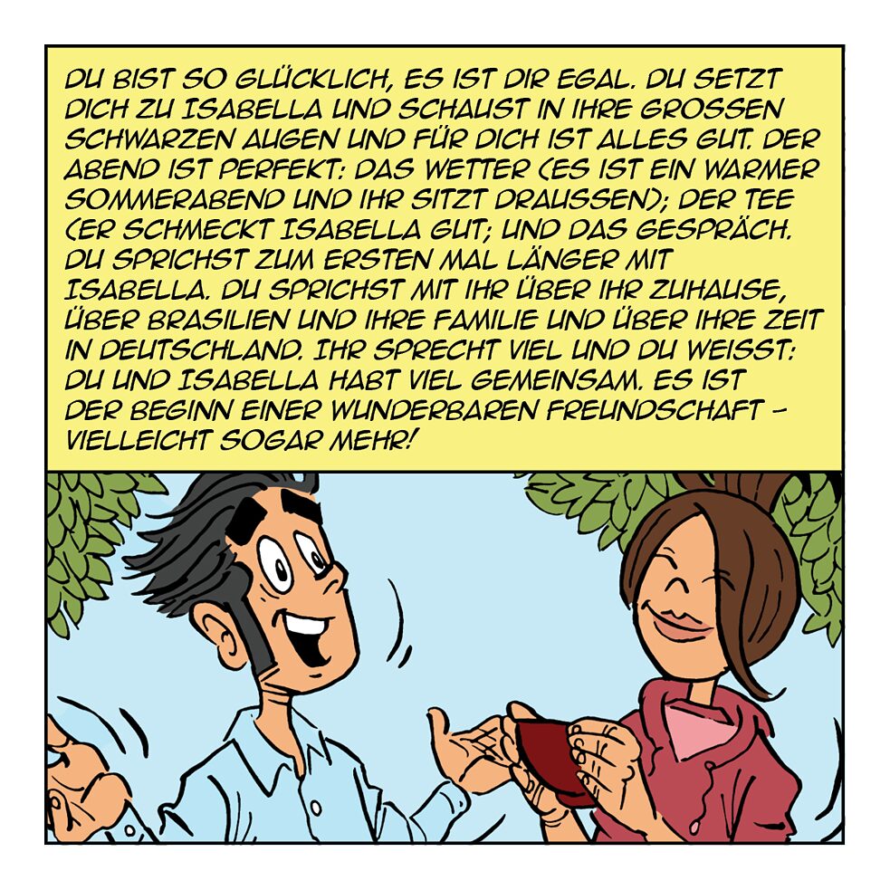 Du bist so glücklich