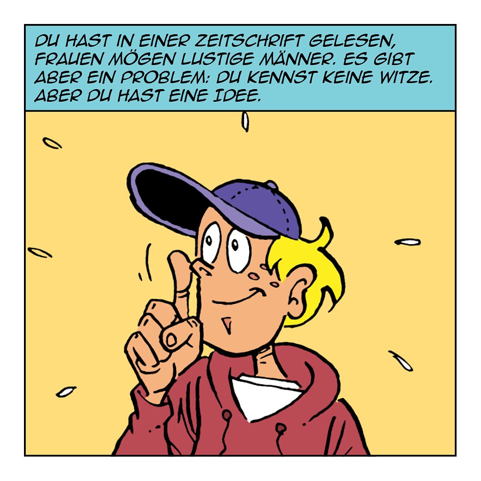 Du hast in einer Zeitschrift gelesen