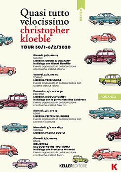 Flyer Tour von Christopher Kloeble