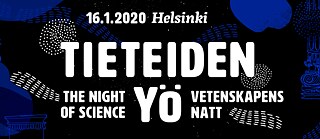 Logo of Science Night 2020 in Helsinki
