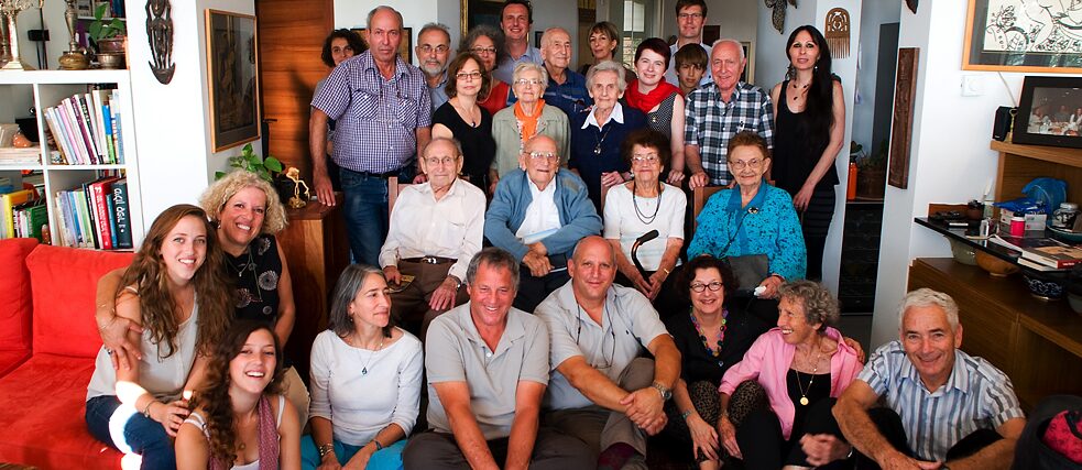 Ein Treffen der „Kinder“-Zeitzeugen nach 70 Jahren in der Gemeinde Neve Ilan bei Jerusalem