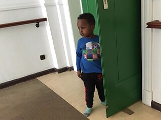 Bewohner der Gemeinschaftsunterkunft für Flüchtlinge Refugio. Refugio ist ein Projekt der Berliner Stadtmission.