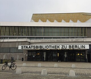 Berlin State Library entry area