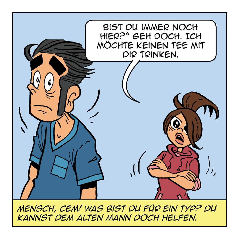 Bist du immer noch hier?